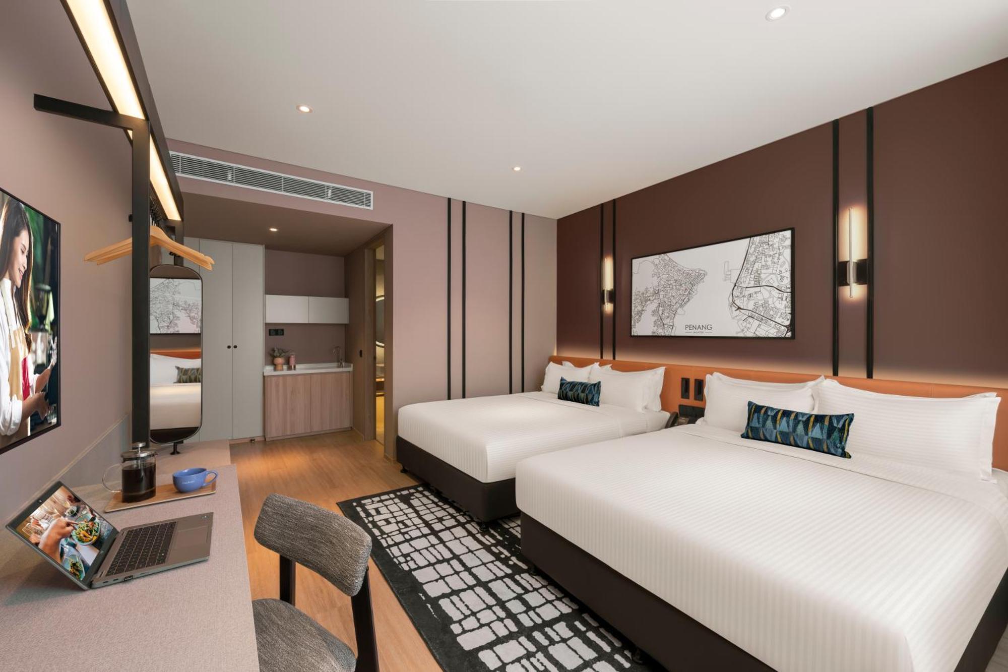 Citadines Connect Cecil Georgetown Penang Hotell Exteriör bild