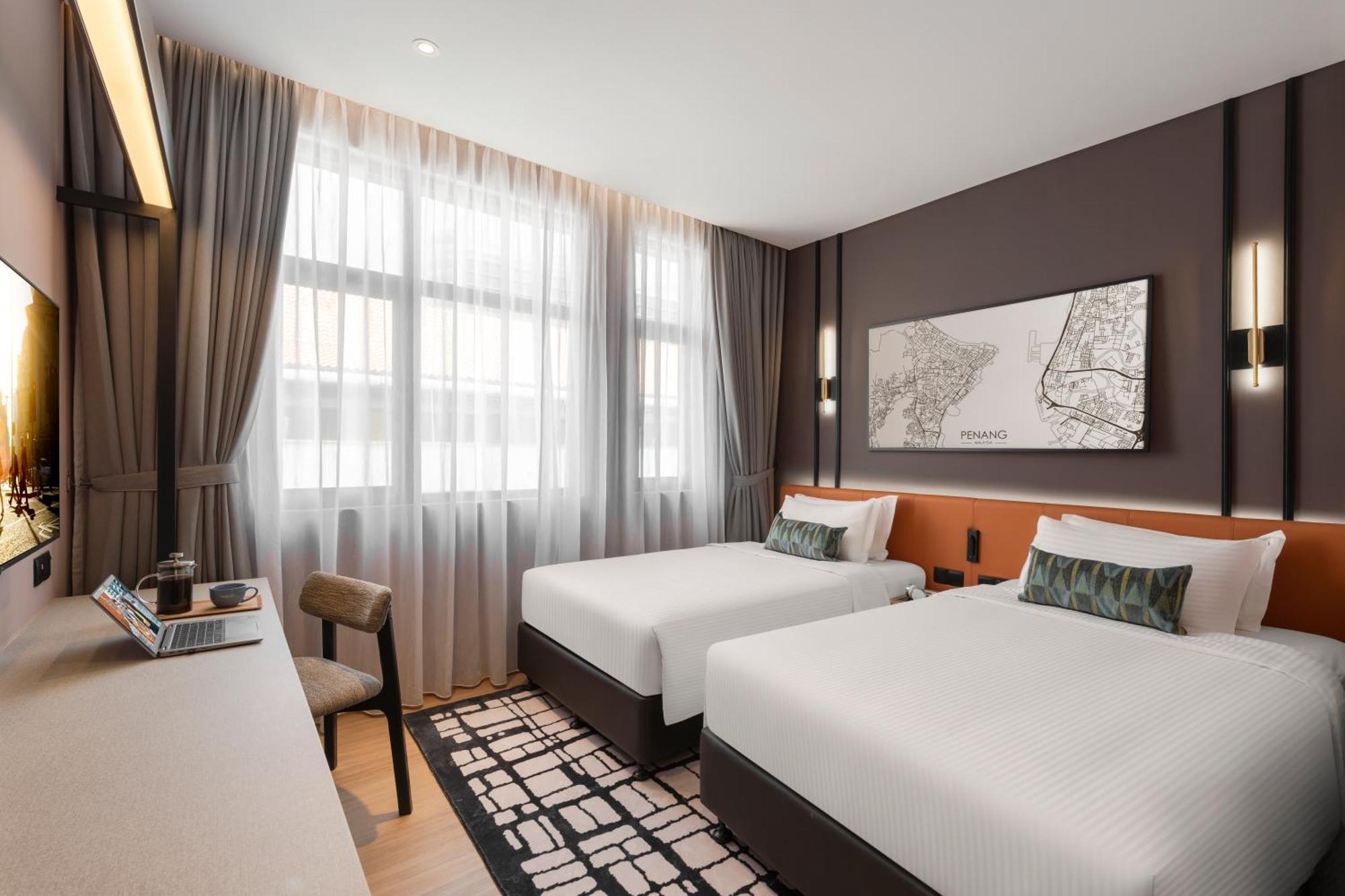 Citadines Connect Cecil Georgetown Penang Hotell Exteriör bild