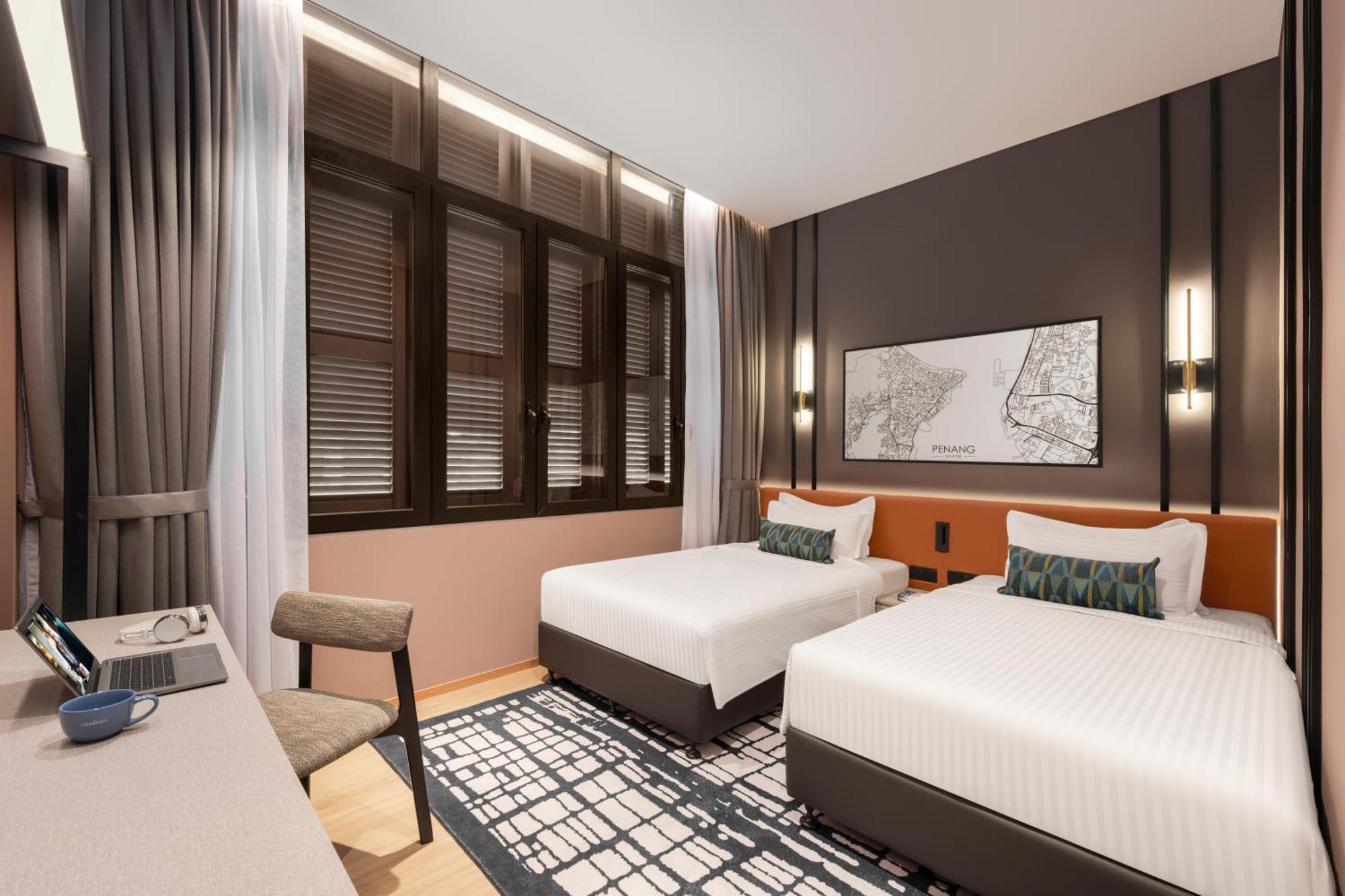 Citadines Connect Cecil Georgetown Penang Hotell Exteriör bild