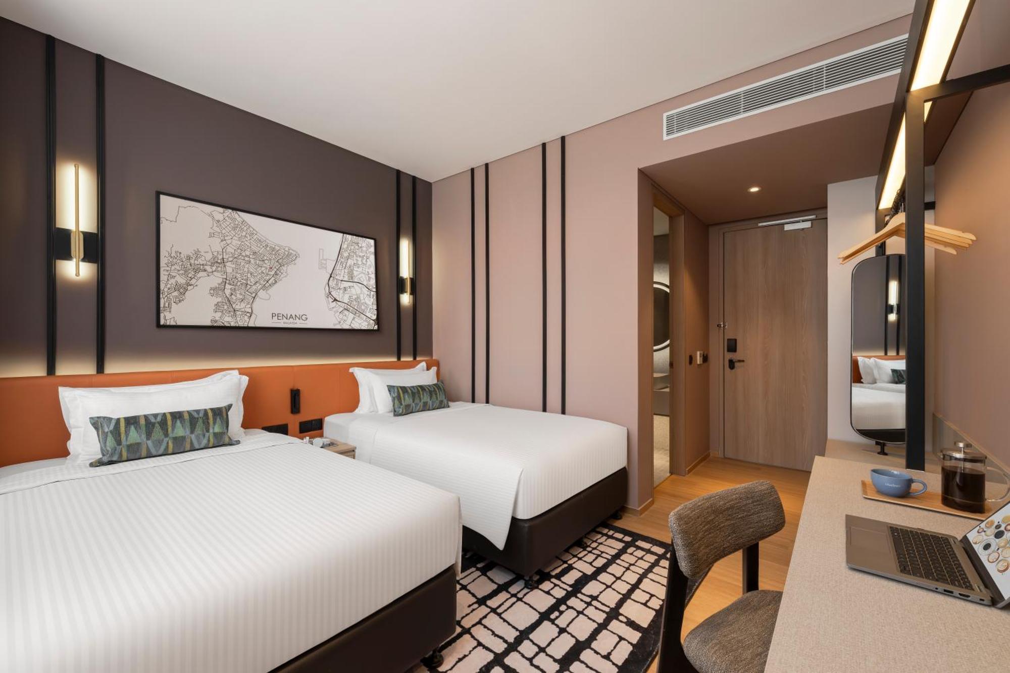 Citadines Connect Cecil Georgetown Penang Hotell Exteriör bild